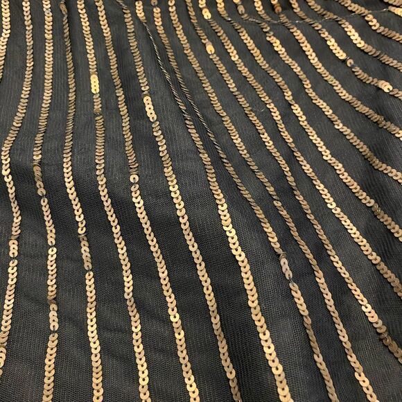 Falling Chase mesh sequinned Maternity dress, XS - Picture 3 of 8